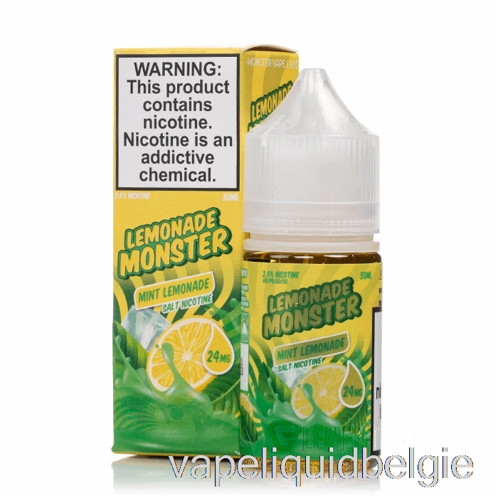 Vape Vloeibare Munt - Limonade Monsterzouten - 30 Ml 24 Mg